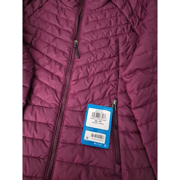 Columbia Women's Powder Lite Jacket Size XS Purple $160 - Picture 4 of 7